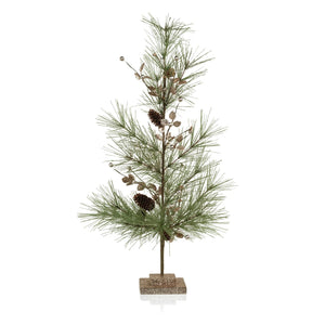 Pine Tree w/Pine Cones - 12" - The Collective Park City