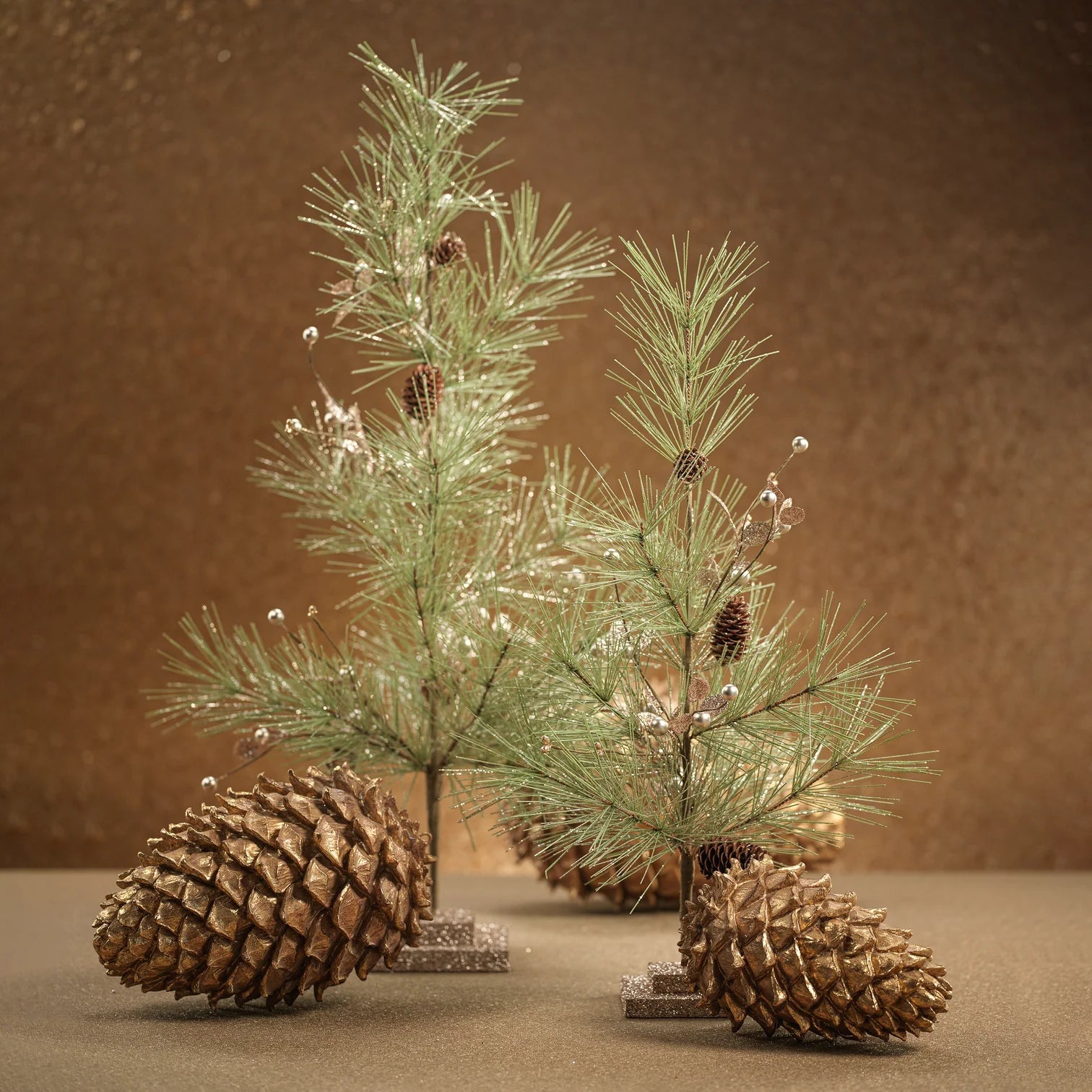 Pine Tree w/Pine Cones - 12" - The Collective Park City