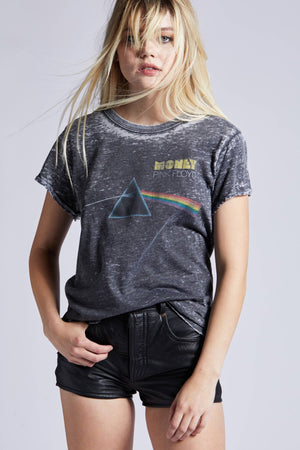 Pink Floyd Dk Side Money Burn Out Tee - The Collective Park City