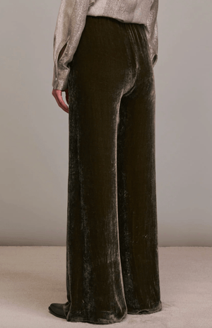Piorico Velvet Wide Leg Pant - The Collective Park City