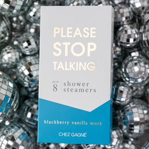 Please Stop Talking - Shower Steamers - Blackberry Vanilla Musk - The Collective Park City