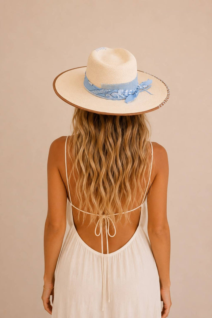 Polina Straw Indiana Crown Hat - The Collective Park City