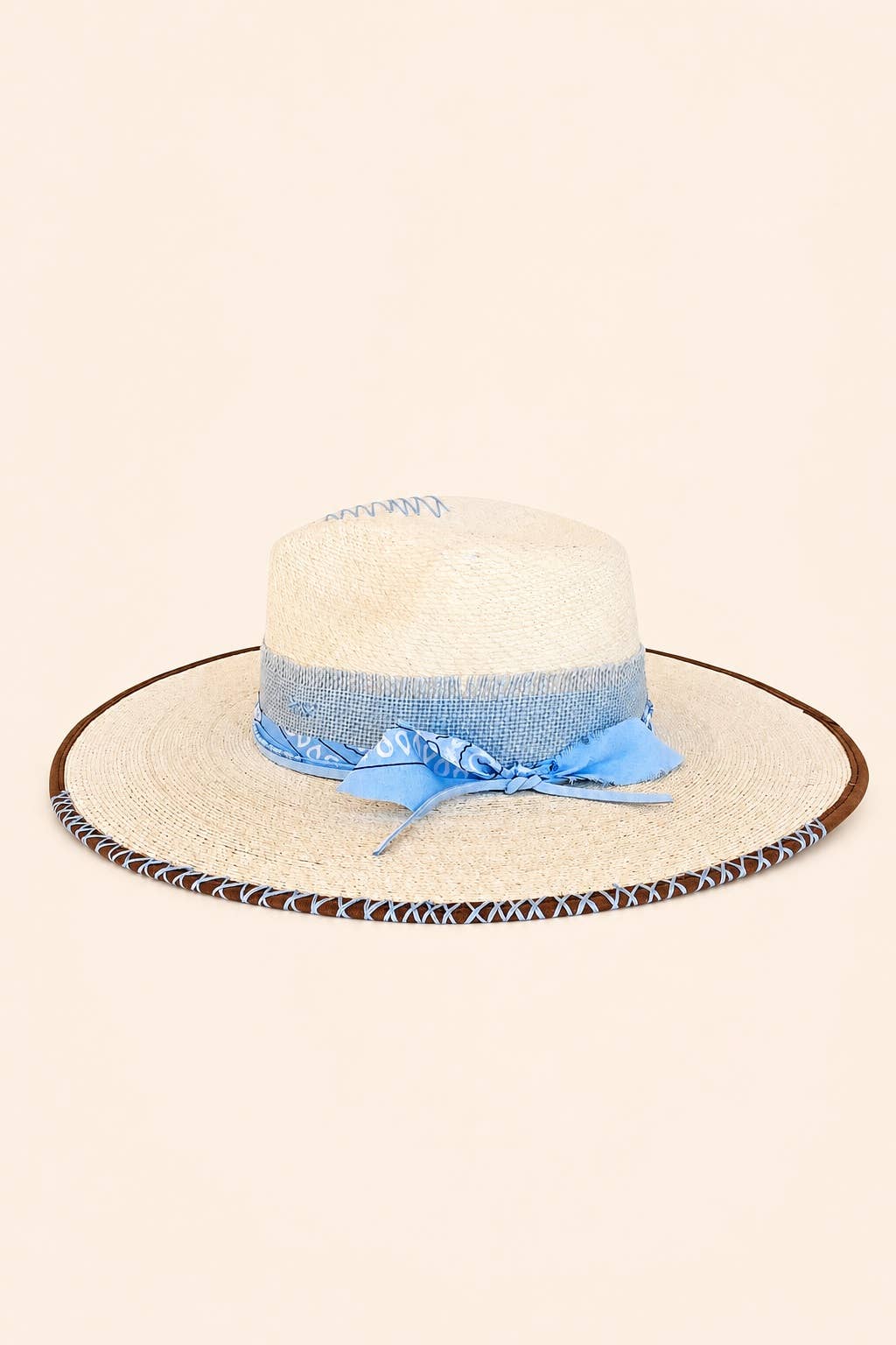 Polina Straw Indiana Crown Hat - The Collective Park City
