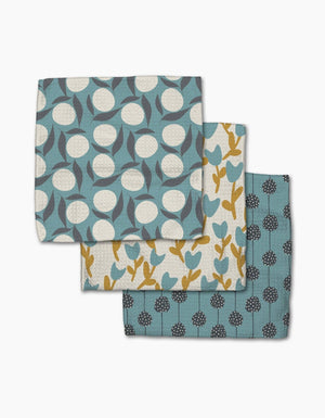 Polka Dot Blooms Dishcloth Set - The Collective Park City