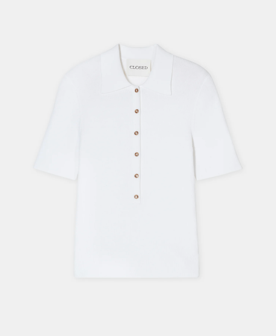 Polo Short Sleeve Top - The Collective Park City