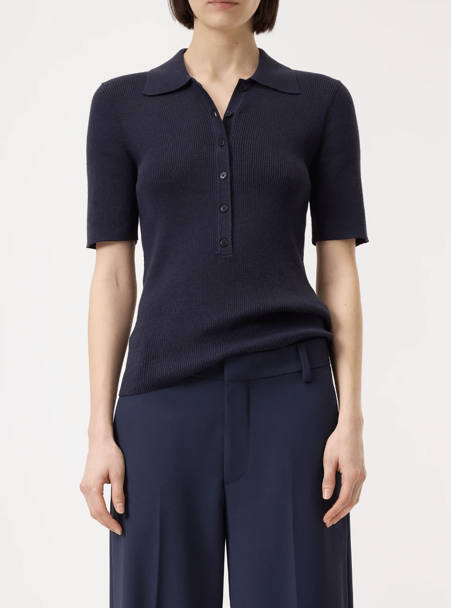 Polo Short Sleeve Top - The Collective Park City