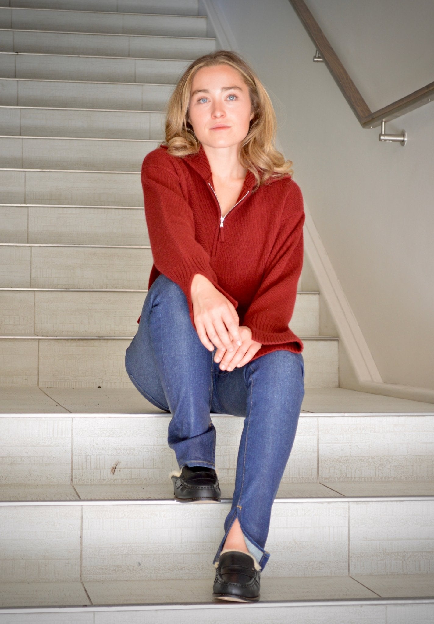 Poloneck Sweater - The Collective Park City