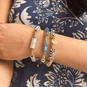 Positive Vibes Bracelet White - The Collective Park City