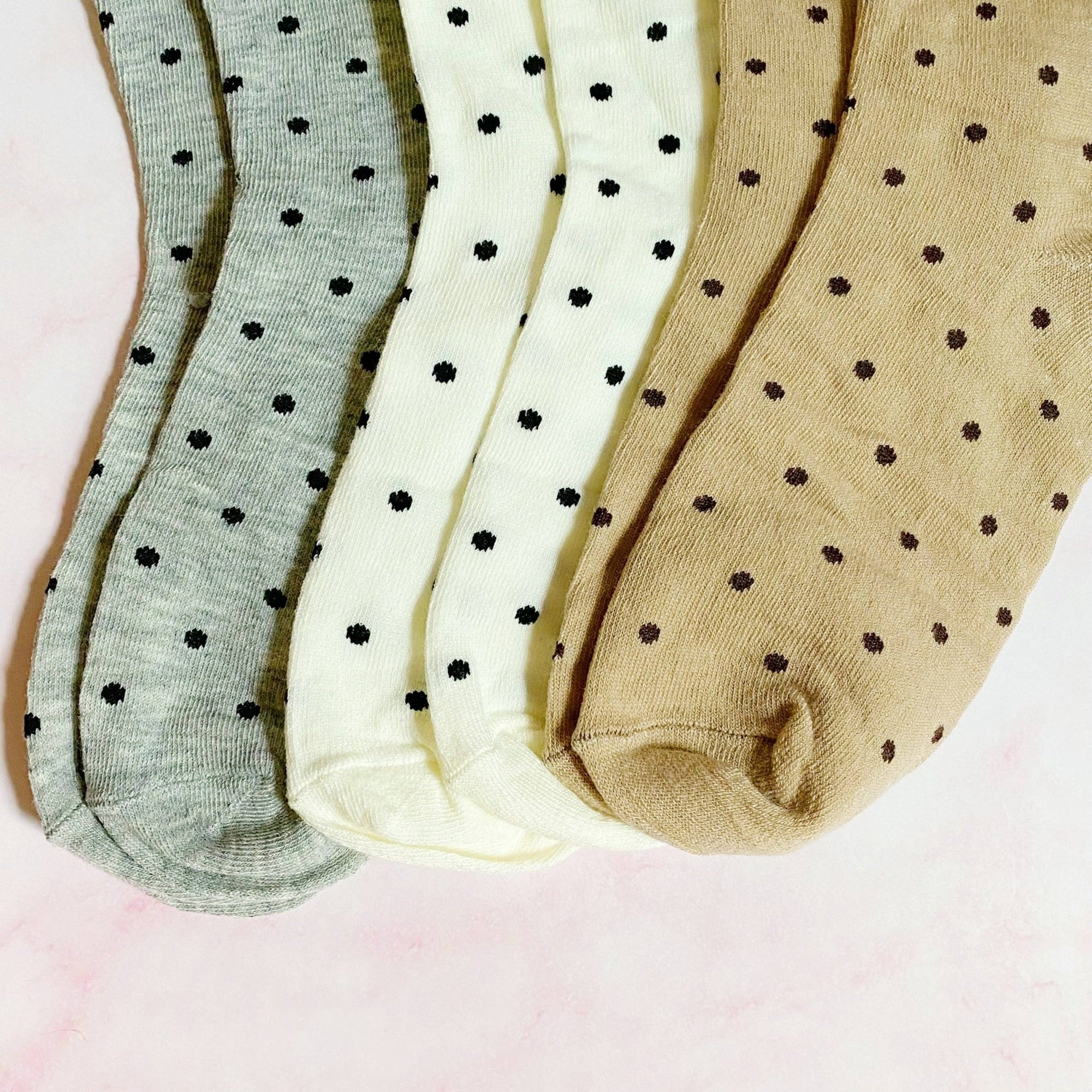 Precious Polka Dot Socks - The Collective Park City