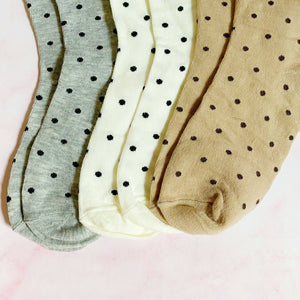 Precious Polka Dot Socks - The Collective Park City