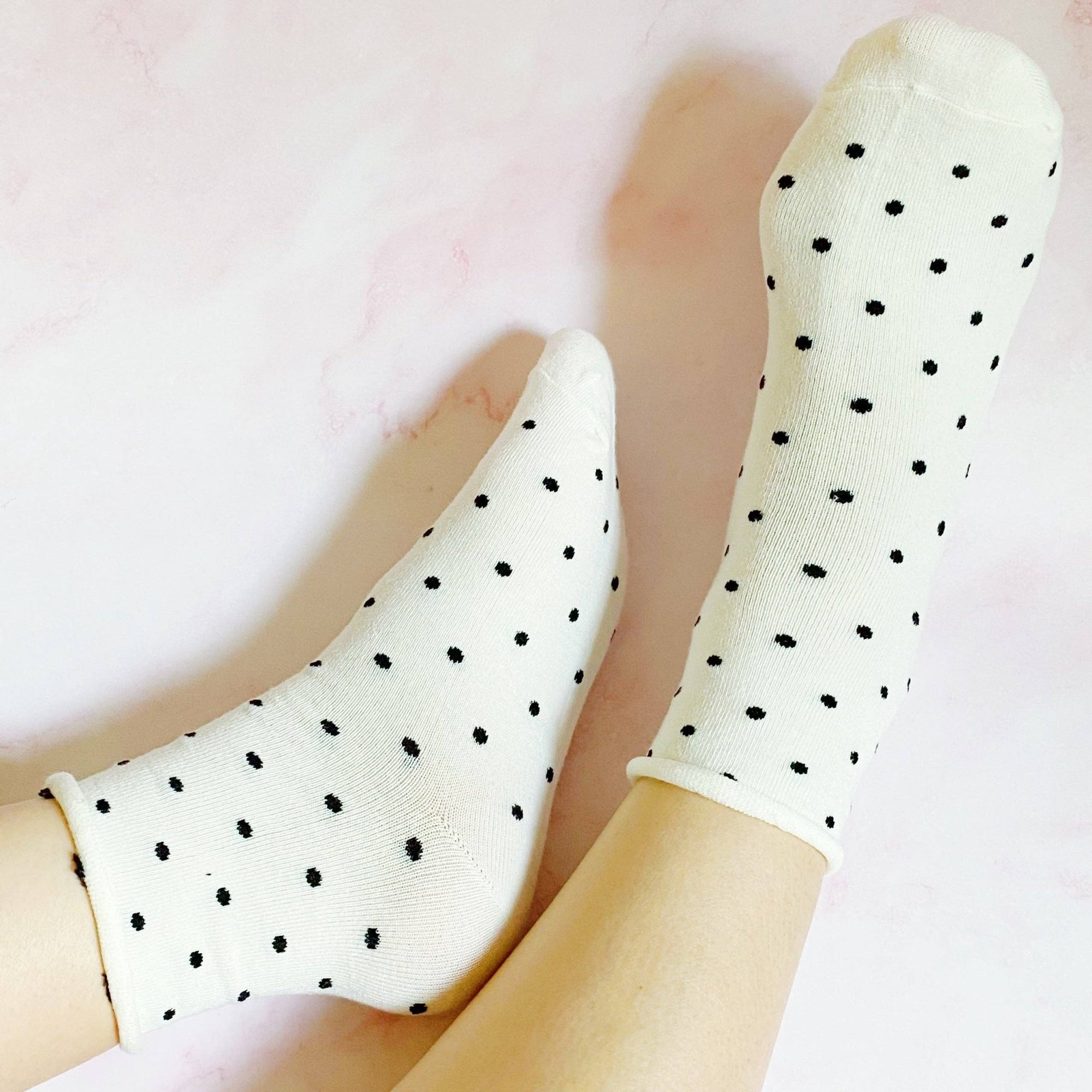 Precious Polka Dot Socks - The Collective Park City
