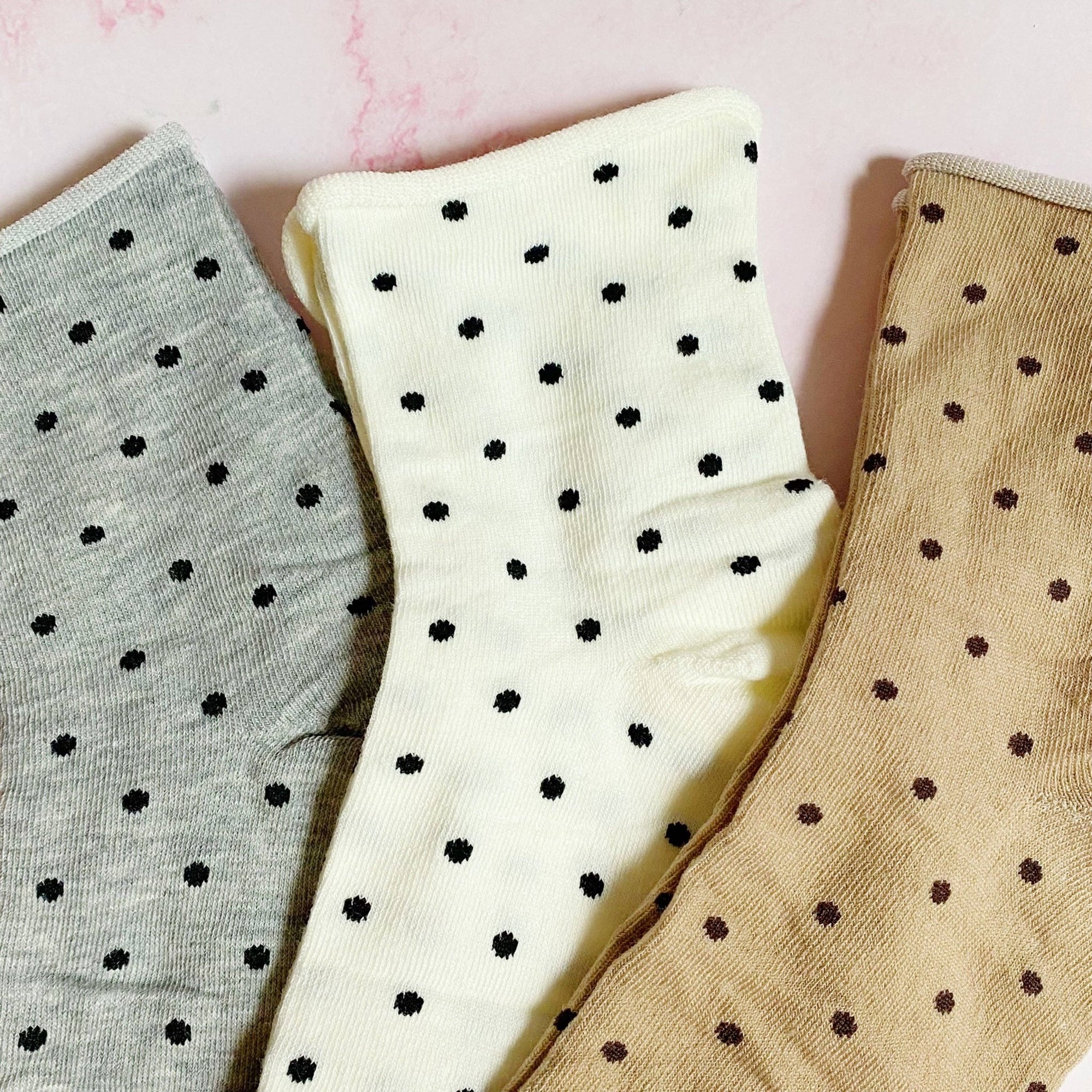 Precious Polka Dot Socks - The Collective Park City