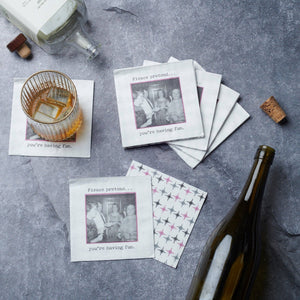 Pretend You're Having Fun Beverage Napkin - The Collective Park City