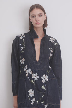 Fadi Embroidered Jeans