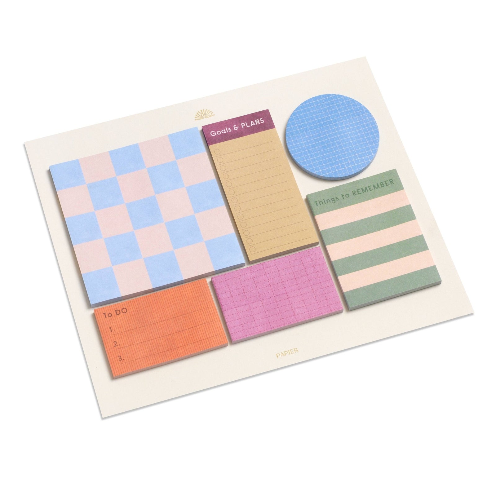 Printed Sticky Notes Set of 6 - The Collective Park City