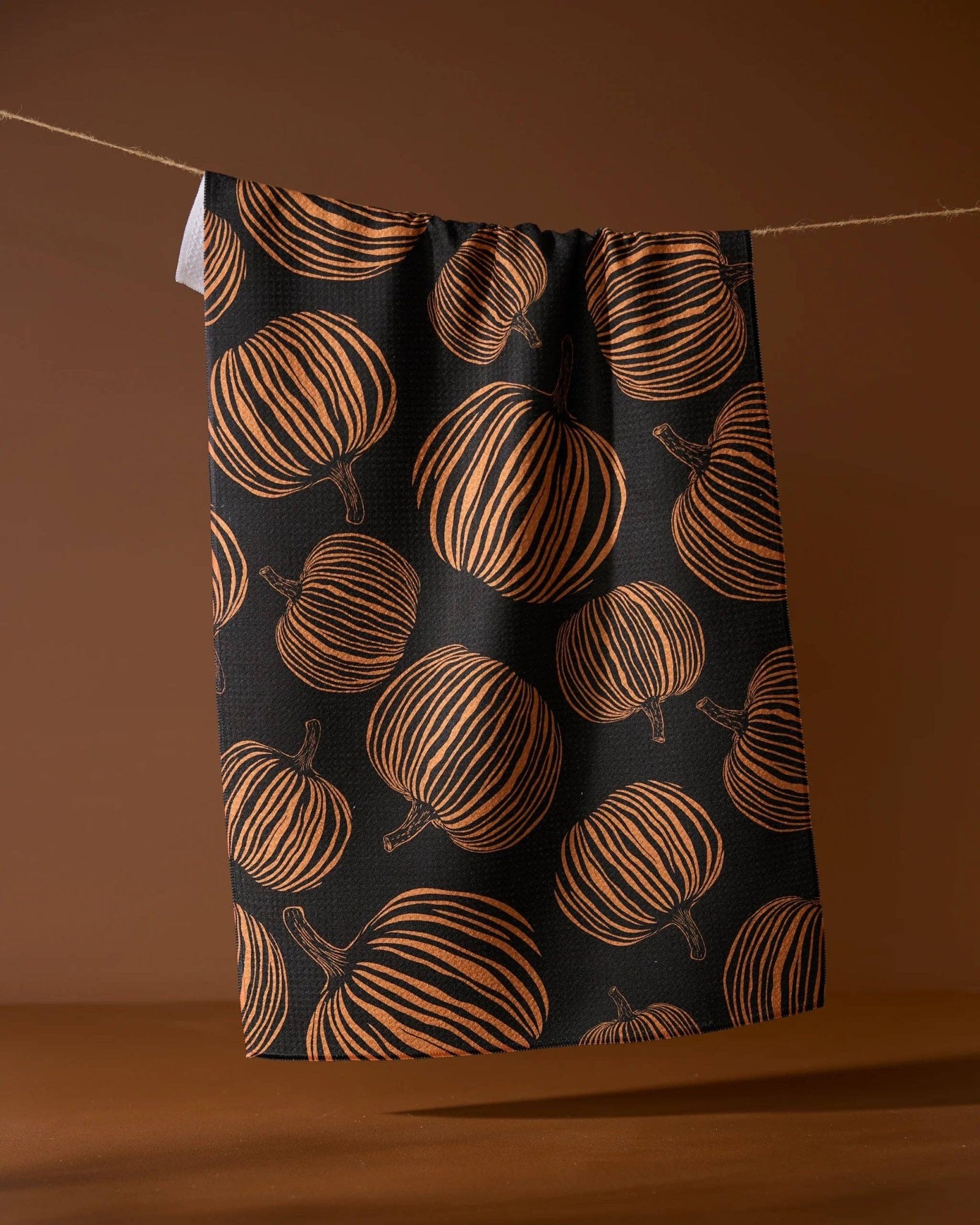 Pumpkin Noir Tea Towel - The Collective Park City