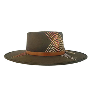 RAGNALL Gambler Crown Green Hat : Green / M/L - The Collective Park City