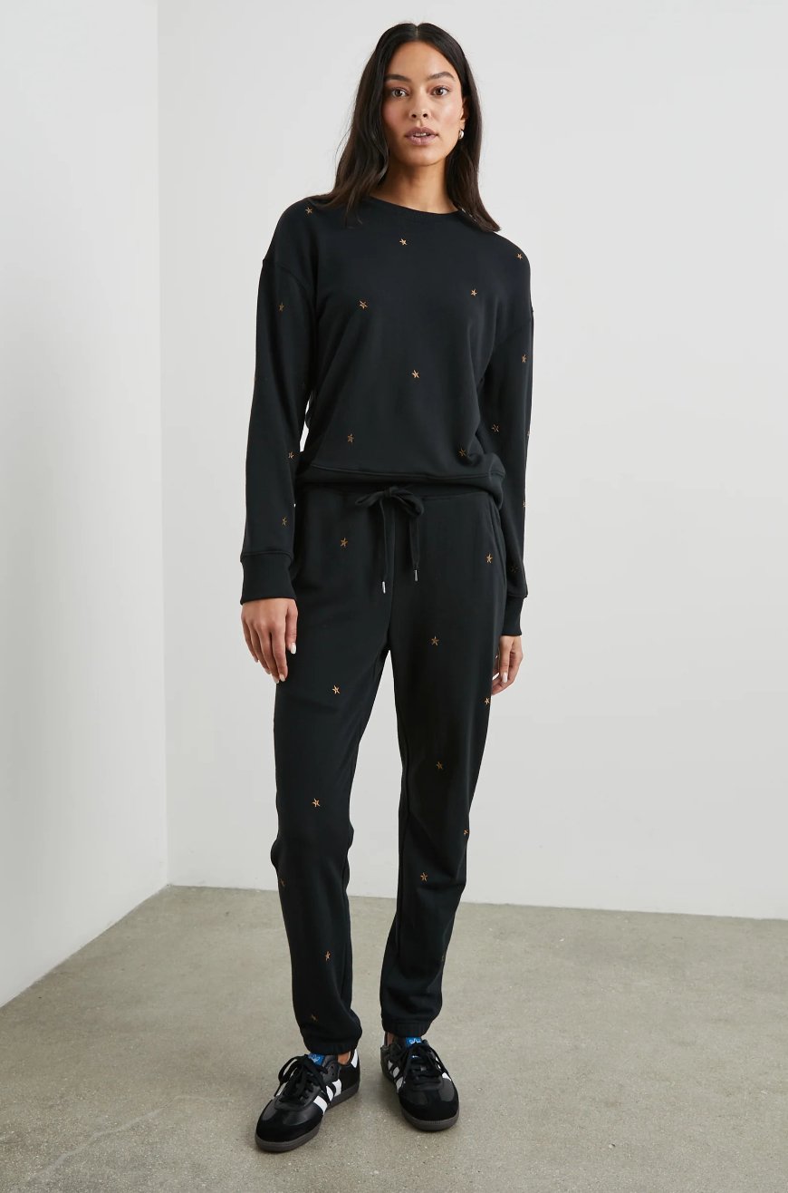 Ramona Embroidered Sweatshirt - The Collective Park City