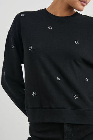 Ramona Embroidered Sweatshirt - The Collective Park City