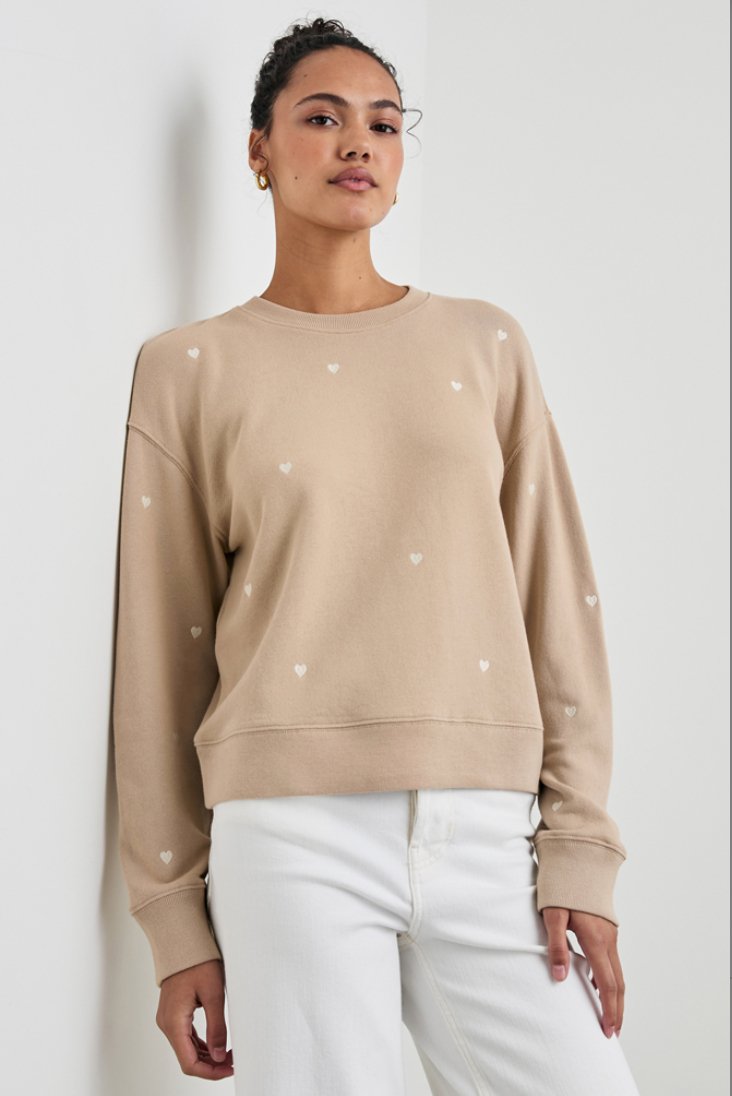 Ramona Embroidered Sweatshirt - The Collective Park City