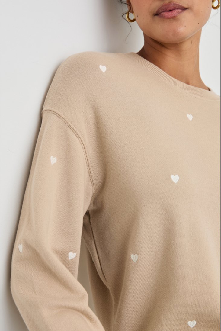 Ramona Embroidered Sweatshirt - The Collective Park City