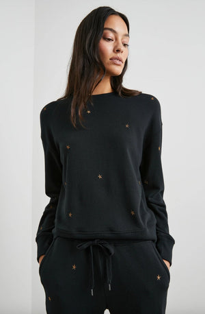 Ramona Embroidered Sweatshirt - The Collective Park City