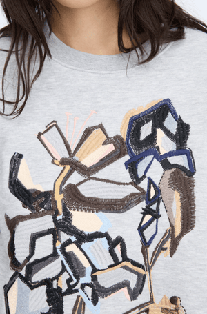 Rarsnima Embroadered Sweatshirt - The Collective Park City
