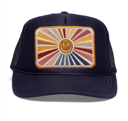 Rays Of Happy Trucker Hat - The Collective Park City