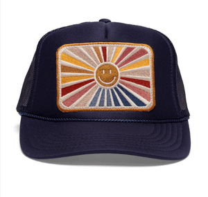 Rays Of Happy Trucker Hat - The Collective Park City