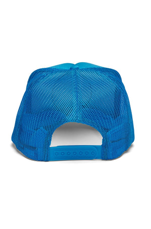 Rays Of Happy Trucker Hat - Blue - The Collective Park City