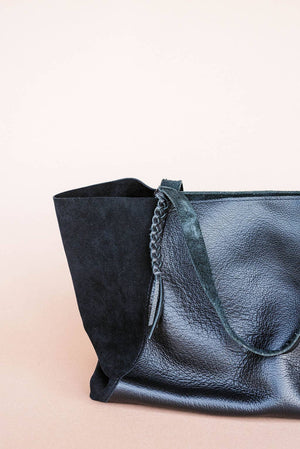 REBEL Leather Tote Bag - The Collective Park City