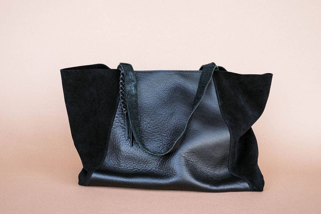 REBEL Leather Tote Bag - The Collective Park City