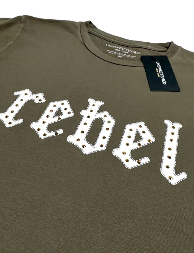 Rebel Stud Vintage Oversized Tee - The Collective Park City