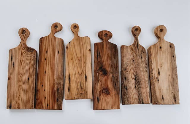 Reclaimed Wood Bread Board - The Collective Park City