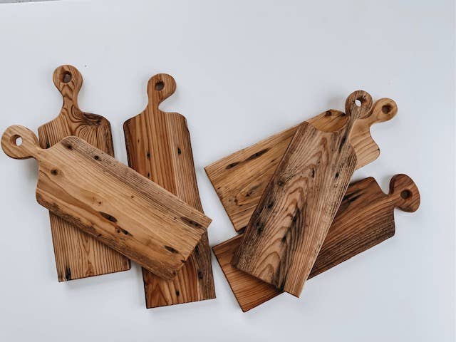 Reclaimed Wood Bread Board - The Collective Park City