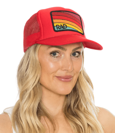 Red Rad Trucker Hat - The Collective Park City