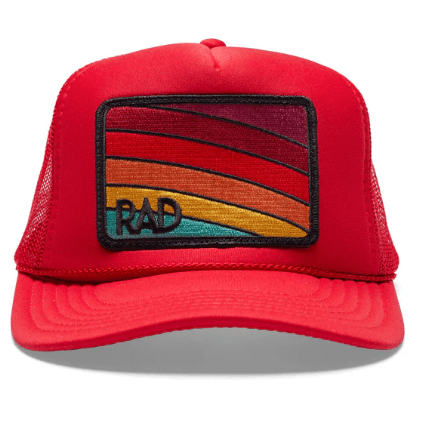 Red Rad Trucker Hat - The Collective Park City