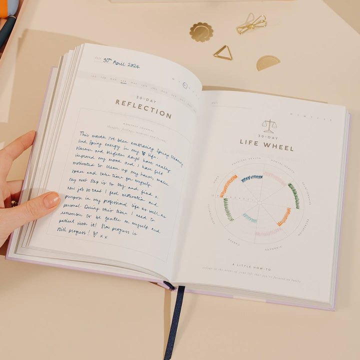 Reflect A5 Hardcover Guided Gratitude Journal - The Collective Park City