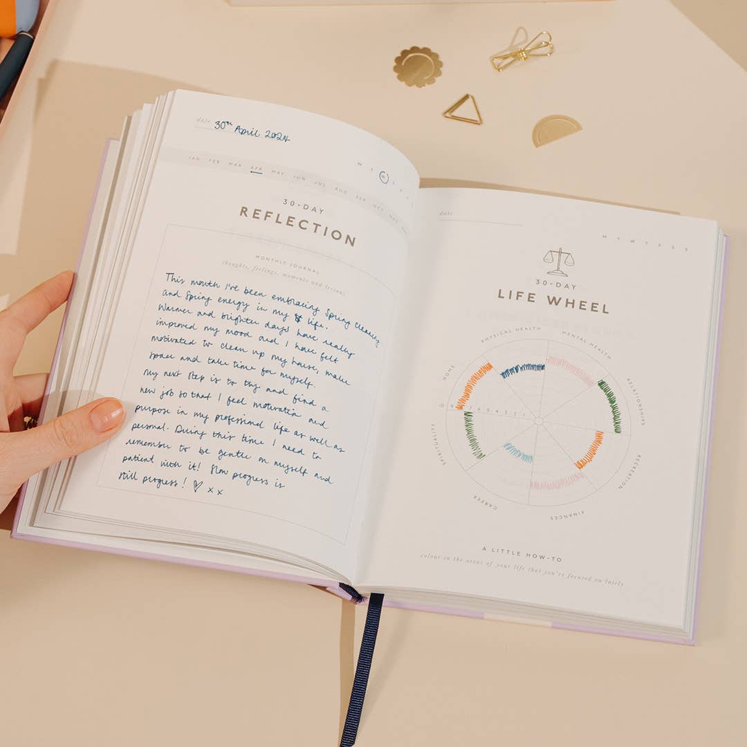 Reflect A5 Hardcover Guided Gratitude Journal - The Collective Park City