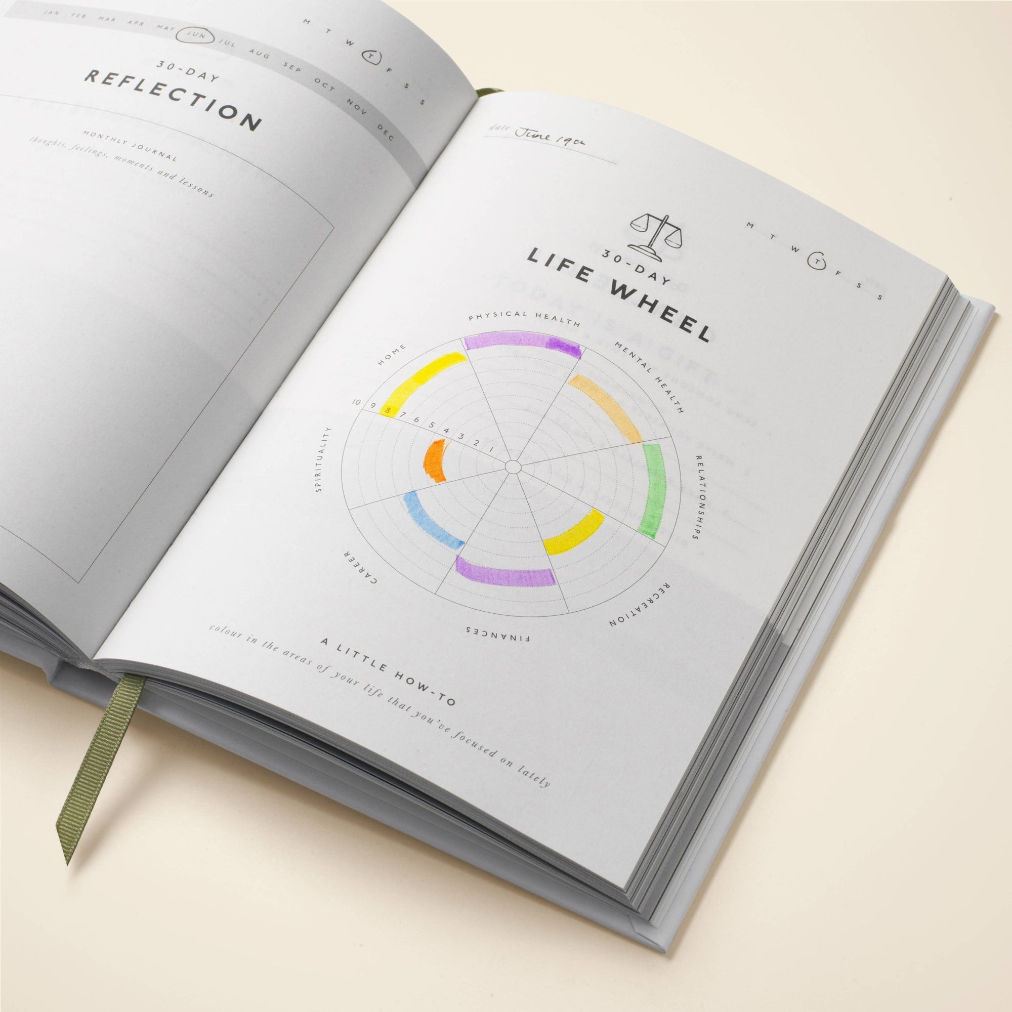 Reflect A5 Hardcover Guided Gratitude Journal - The Collective Park City