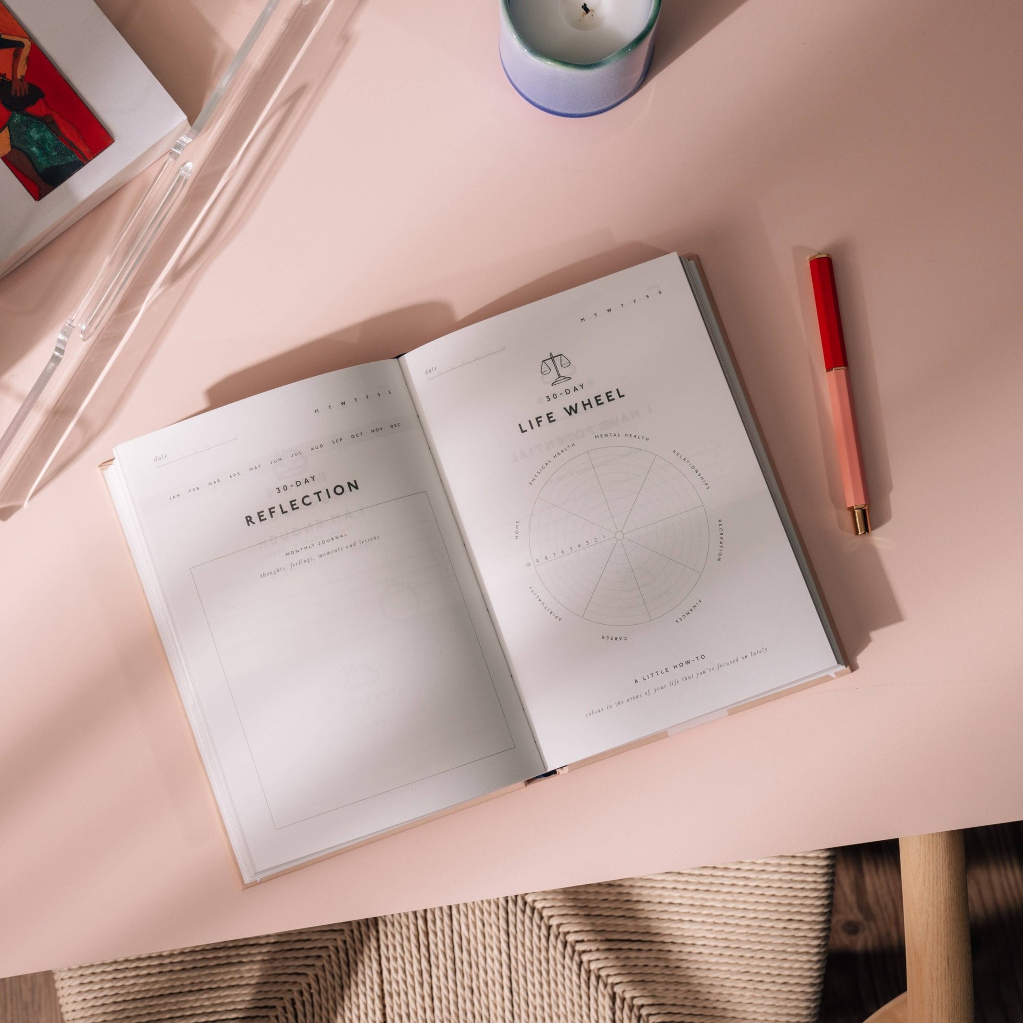 Reflect A5 Hardcover Guided Gratitude Journal - The Collective Park City