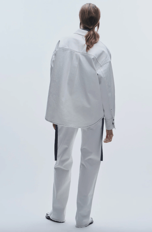 Reid Denim Button Down Top - The Collective Park City