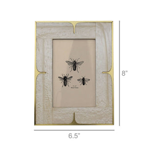 Resin & Brass Picture Frame – 4x6 - The Collective Park City