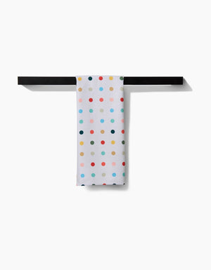 Retro Dot Tea Towel - The Collective Park City