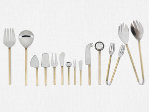 Rib Handle Cheese Knives - Set of 3 - The Collective Park City