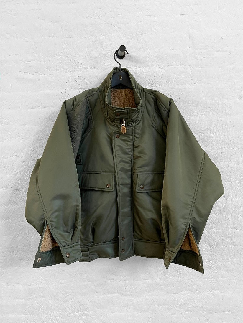 Ribbed Bomber Jacket - The Collective Park City