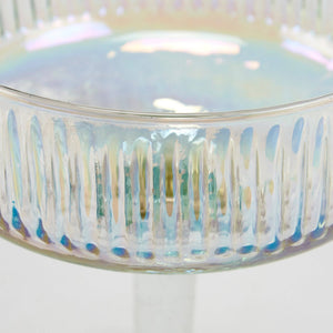 Ribbed Coupe Glass - The Collective Park City