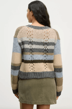 Rina Multi Stripe Sweater - The Collective Park City
