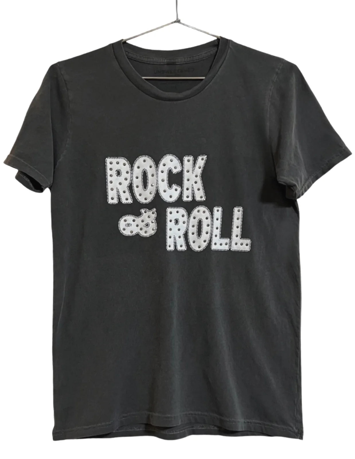 Rock & Roll Stud Vintage Oversized Tee - The Collective Park City