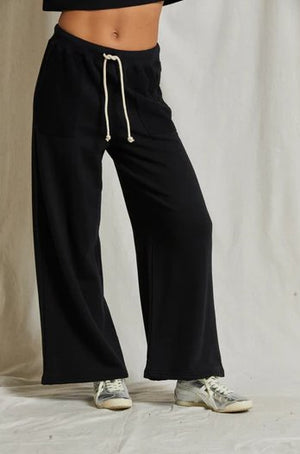 Rosanna - french terry reverse pocket pant - The Collective Park City